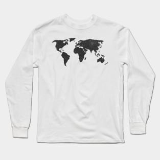 World Map Long Sleeve T-Shirt